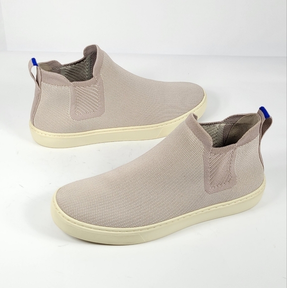 Rothy's Beige Slip-On Sneakers #726 Size 8.5 - Picture 2 of 11